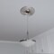Ekena Millwork Baltimore PVC Ceiling Medallion (Canopies up to 6 1/2"), 16"OD x 3 1/2"ID x 1"P, Bright Coat Chrome CMP16BABCR - alternate 9